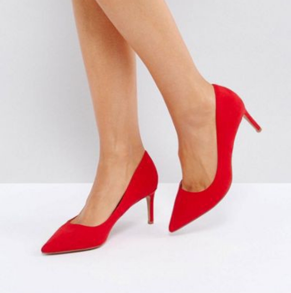 asos mid heel shoes